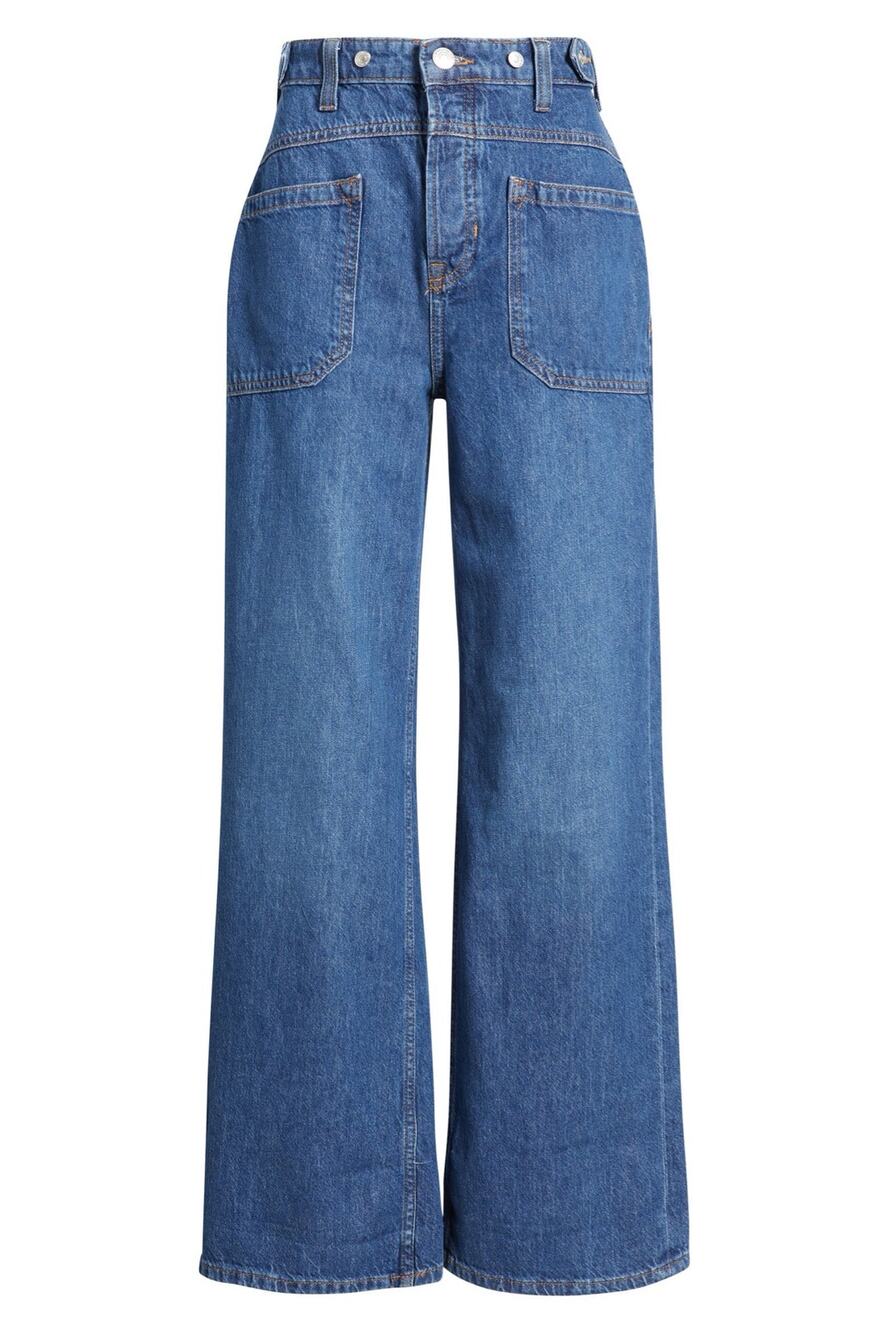 We the Free Palmer Cuffed Baggy Jeans size 29